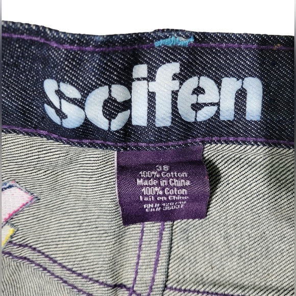 Scifen Men Jeans Size 38 Vintage - Picture 2 of 5